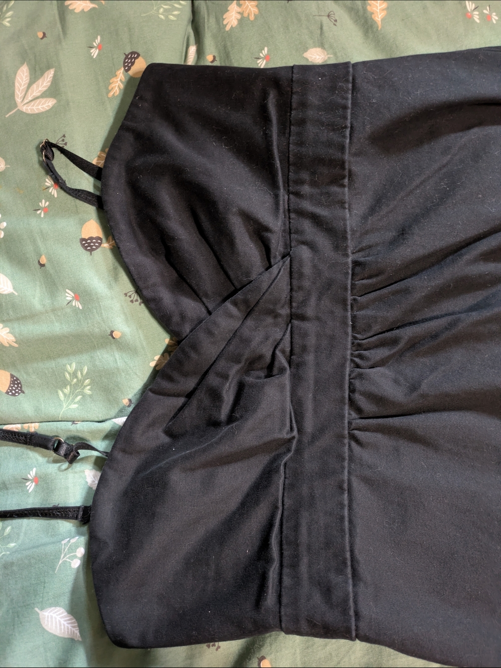 Volcom Black Strapless A-Line Dress - Picture 3 of 4